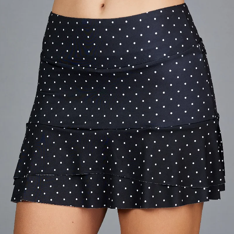 Vespa Midi Print Skort (dot print)