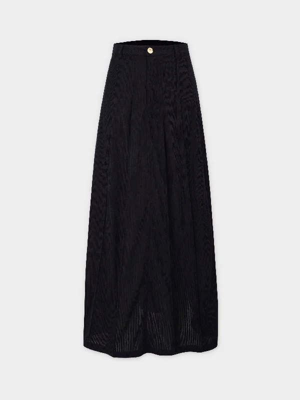 Corduroy Skirt-Black