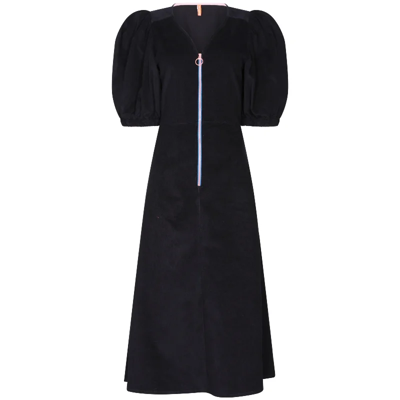 Loulou Dress Navy