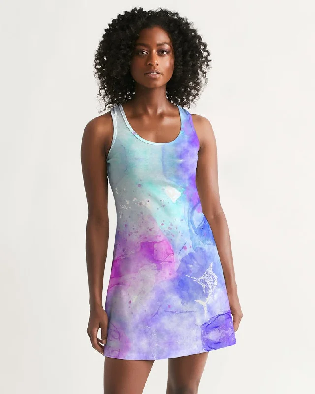 Tie Dye Women's Racerback Dress