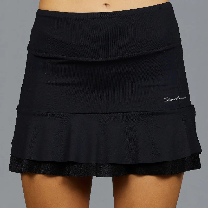 Parker Short Breeze 13" Skort (shimmer black)