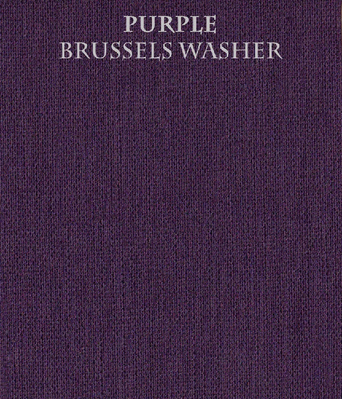 Purple Brussels Washer (sold out)