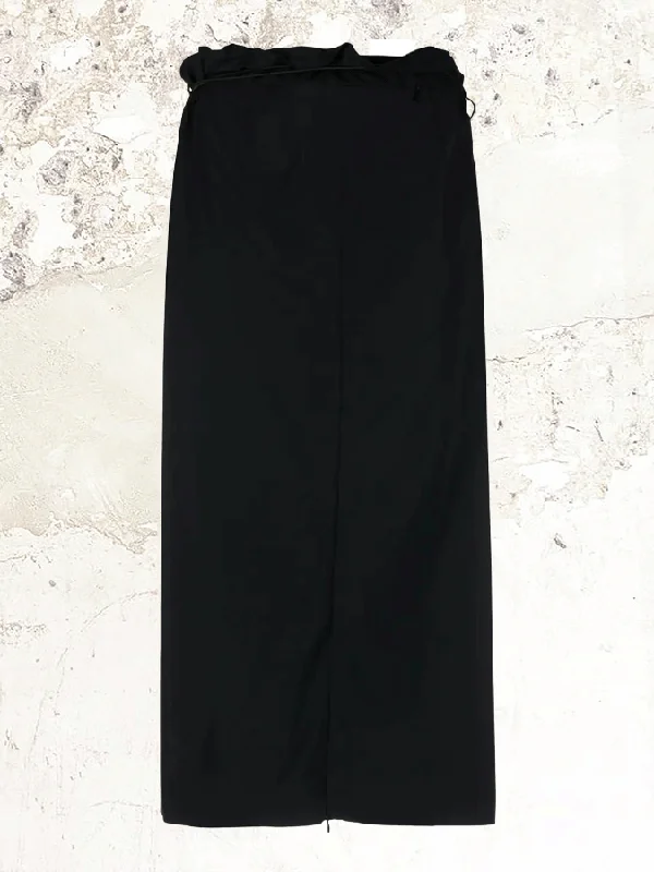 Johanna Parv Draped midi skirt