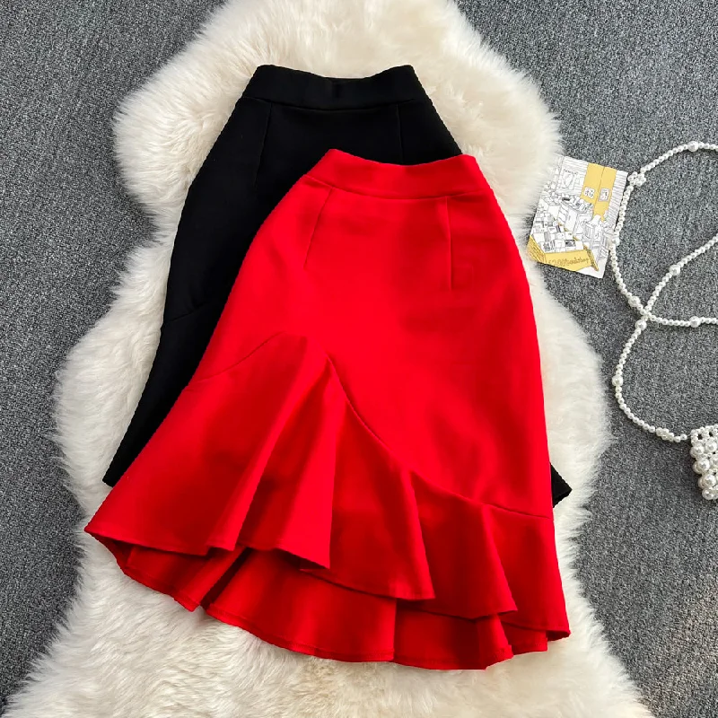 Cute A line short skirt fashion skirt    S411