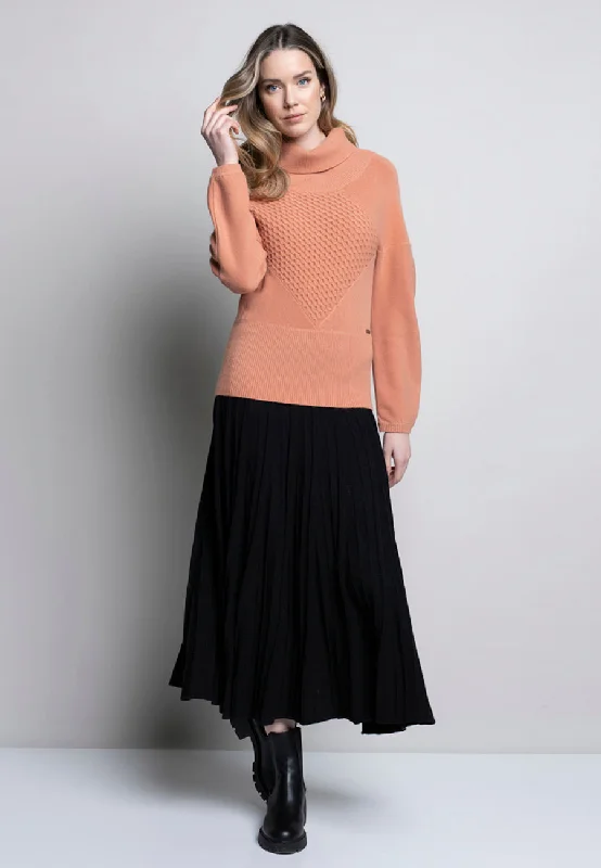 Knitted Flared Skirt