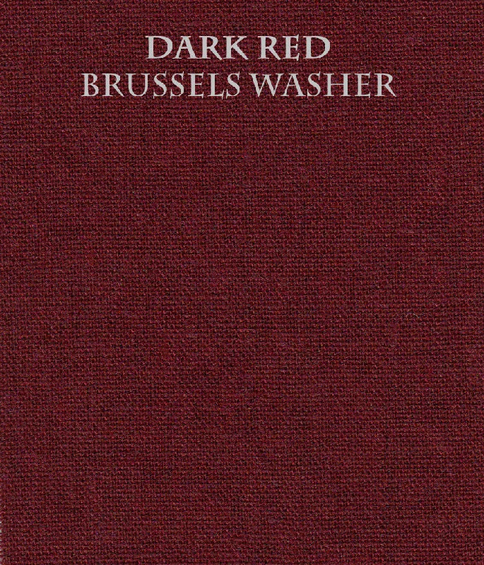 Dark Red Brussels Washer