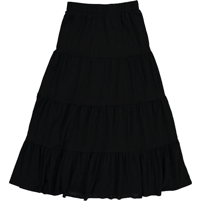 Girls Four Layer Midi Skirt