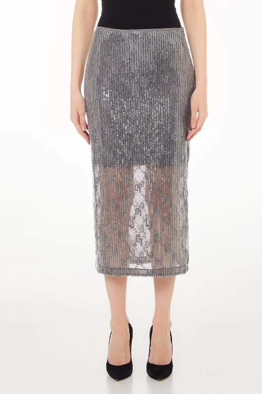 Liu Jo Sequin Midi Skirt