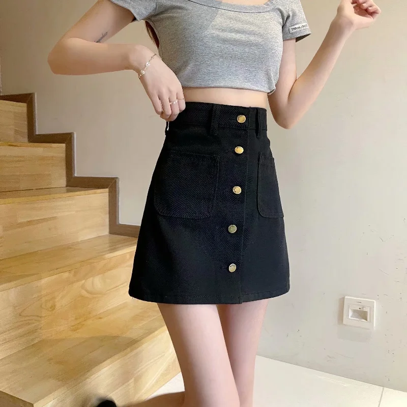 Julia Fashion - Denim Short Skirts