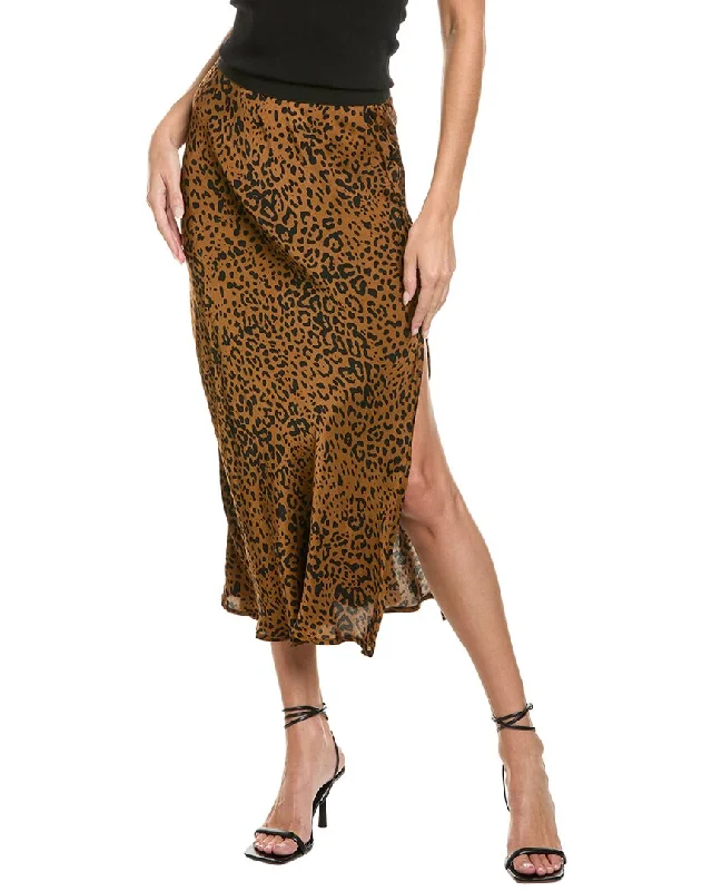 Bella Dahl Contrast Midi Skirt