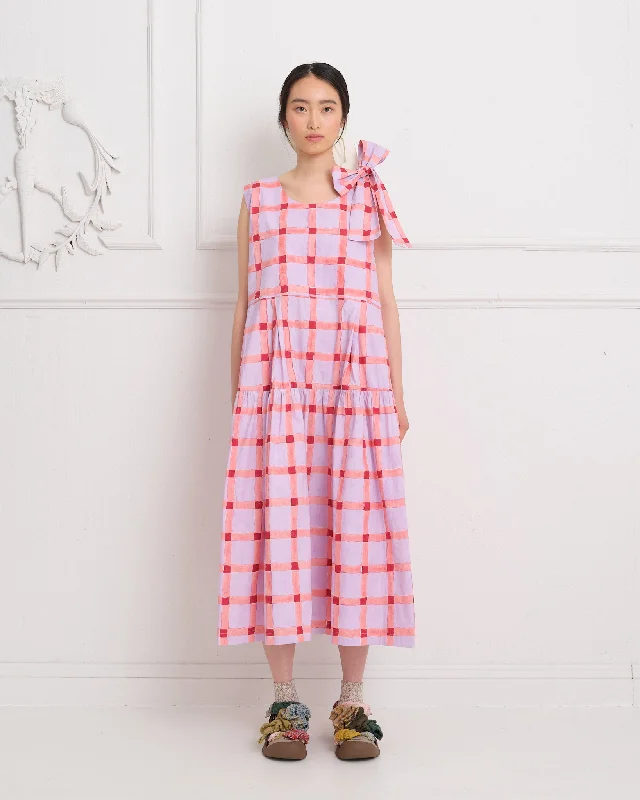 Alice Dress - Pink Gingham