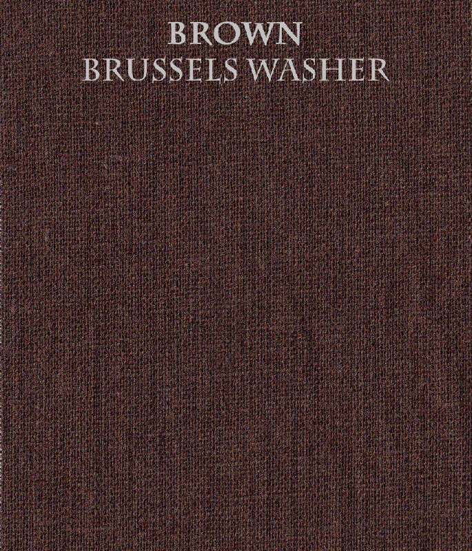 Brown Brussels Washer