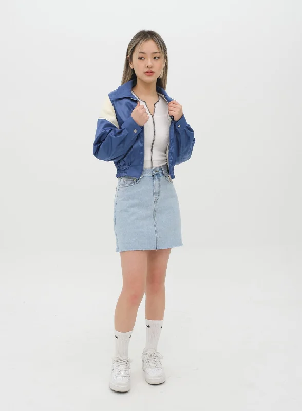 Denim Mini Skirt J28