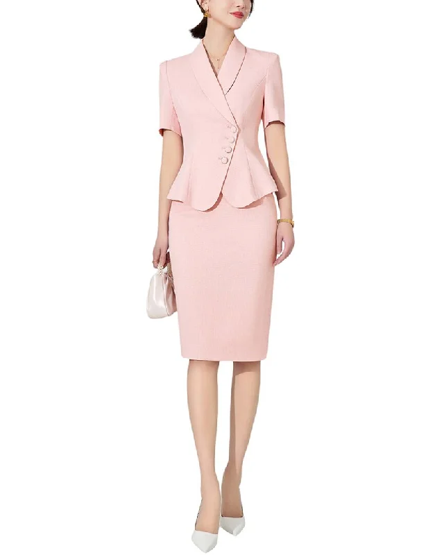 ELAINE 2pc Blazer & Skirt Set