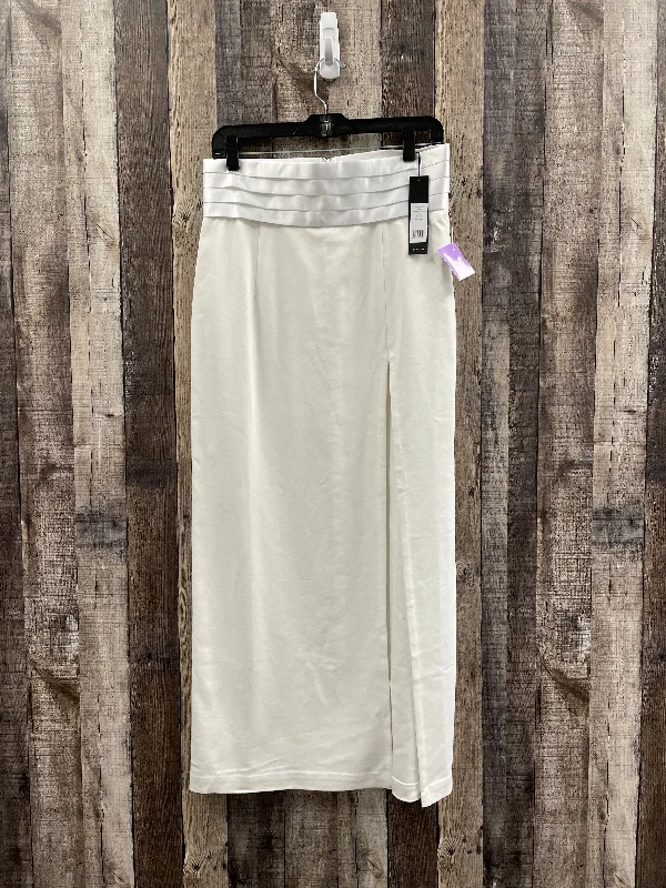 White Skirt Maxi Bcbgmaxazria, Size 10