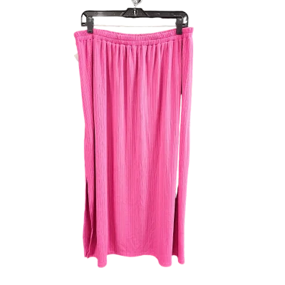 Pink Skirt Maxi Eloquii, Size L