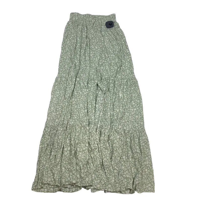 Green Skirt Maxi Altard State, Size M