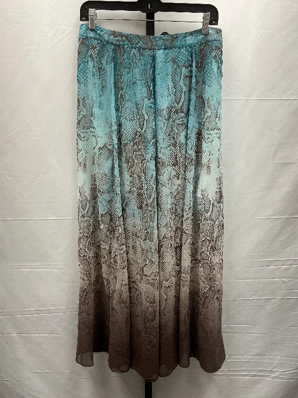 Snakeskin Print Skirt Maxi White House Black Market, Size 8