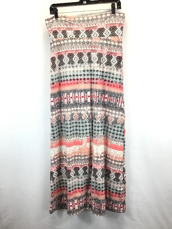 Multi-colored Skirt Maxi Hot Kiss, Size L