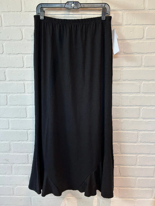 Black Skirt Maxi Weekenders, Size 8